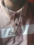 Fashion Jewelry Mkufu wa Fedha - 1