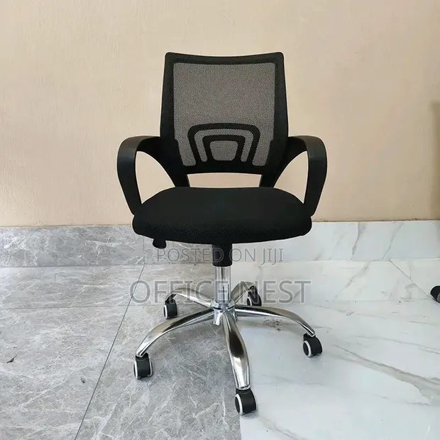 Kiti cha Ofisi cha Ergonomic cha Mesh chenye Urefu Unaoweza Kurekebishwa - 1