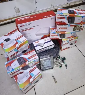 Hikvision 8 Channel DVR CCTV System with ColorVu Cameras