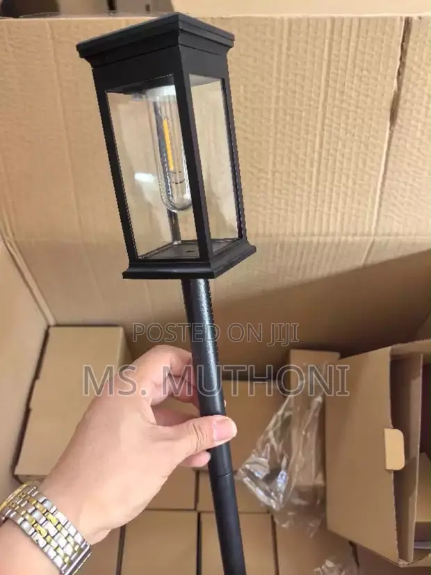 6 Pcs 60cm Long Solar Outdoor Pathway Garden Lights - 1