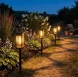 6 Pcs 60cm Long Solar Outdoor Pathway Garden Lights - 3