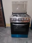 Jiko la Sarah-Tech 3+1 Burner 60x60 Standing lenye Rotisserie - 2