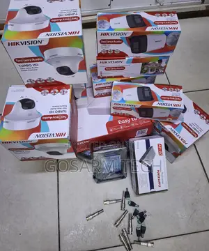 Complete Hikvision 8-Channel DVR CCTV Package