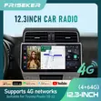FRISEKER 12.3" Android Car Radio for Toyota Prado 2018-2022 - 1