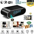 Digital Clock Spy Camera with Night Vision & WiFi - 3