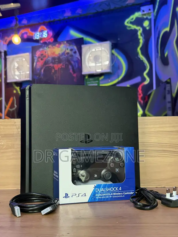 PlayStation 4 Slim 500GB with 8 Games - 1