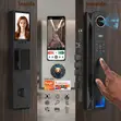 Smart WiFi Door Lock: App, Face, Fingerprint, Password, Bell, Alarm - 1