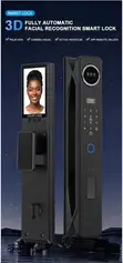 Smart WiFi Door Lock: App, Face, Fingerprint, Password, Bell, Alarm - 2
