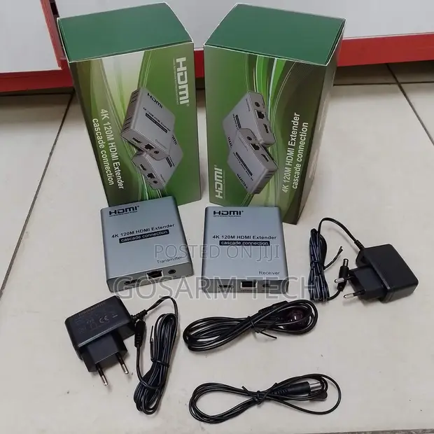 Inayoongoza 120M HDMI Extender Cascade Kupitia Cat6 Moja - 1
