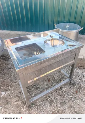Stainless Steel Hospital Sluice Sink 120cm