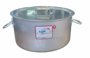 High-Quality 70 Litre Cookpot / Sufuria with Lid