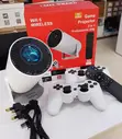 HY300 Pro Smart Gaming Projector with Game Console - 2