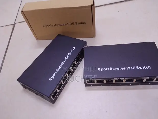 8 Port Reverse PoE Switch kwa Vifaa vya Mtandao - 1