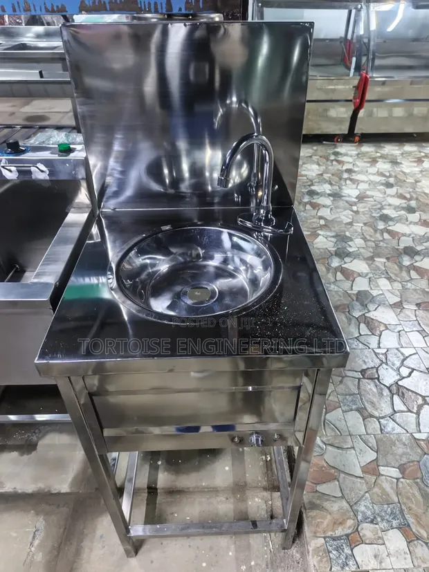 Wings Stainless Steel Commercial Hand Sink - 1