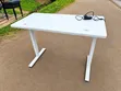 White Electric Standing Desk - 1
