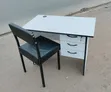 Modern Office Desk with 3 Drawers & Chair - 2