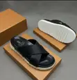 Sandals za Ngozi za Brunello Cucinelli Criss-Cross - 1