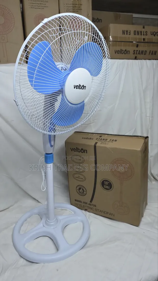 Velton VSF-40735 Blue Stand Fan - 1