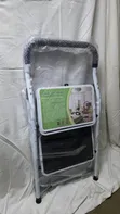 White 2-Step Ladder - 2