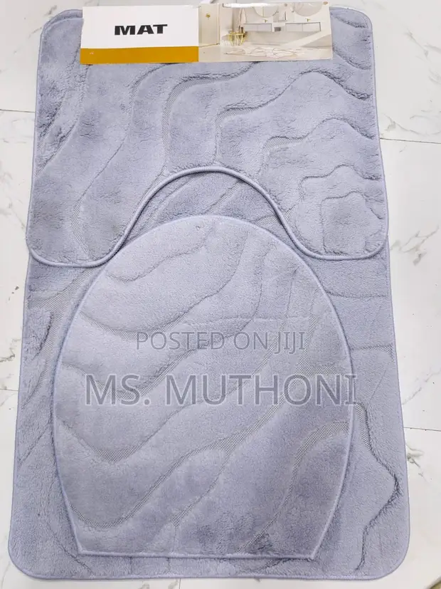 Set ya Rugu na Pedestal ya Bafuni ya Safari (3-Piece) - 1