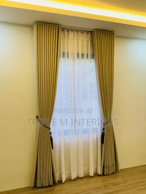 Quality Heavy Blackout Curtains - Top Finish