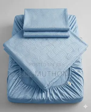 6x7 Patterned Fitted Bedsheet Set