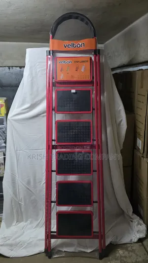 VRL6 Red 6-Step Ladder
