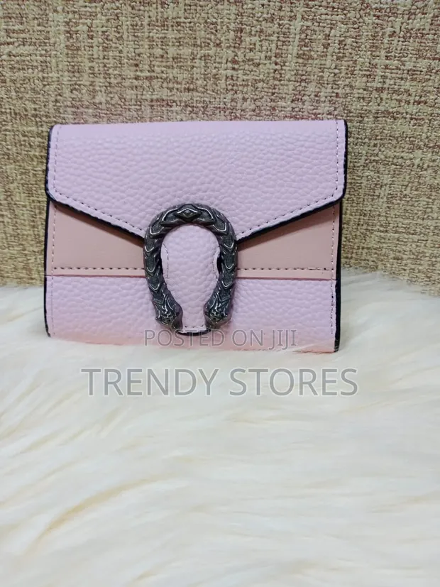 Ladies PU Leather Foldable Wallet - 1
