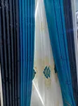 Luxury Modern Blue/Light Blue Curtains - 1