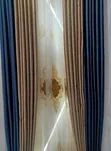 Luxury Modern Blue/Light Blue Curtains - 2