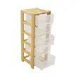 Multipurpose 5-Stack Small Drawer Unit - 1