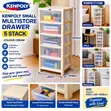 Multipurpose 5-Stack Small Drawer Unit - 2