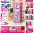 Multipurpose 5-Stack Small Drawer Unit - 3