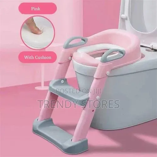 Kiti cha Mafunzo ya Potty cha Mtoto na Ngazi - 1