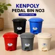 Kenpoly Pedal Bin - 6 Litres - 2