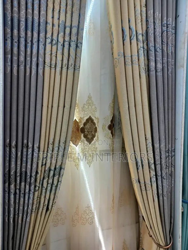 Mapazia ya Kisasa ya Kifahari - Mazito Tayari/Customised - 1