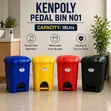 Kenpoly Pedal Bin Lita 18 - 2