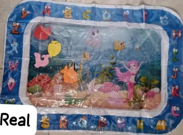 Kids Water Play Mat with Floating Animals - 1