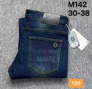 Men's Blue Jeans Trousers
