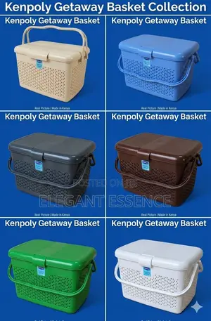 Kenpoly Getaway Basket with Lid (40x28x23cm)