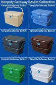 Kenpoly Getaway Basket with Lid (40x28x23cm) - 1