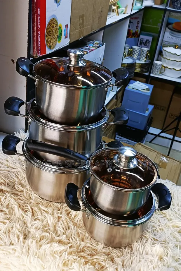 JP Stainless Steel Pots (Sufurias) - 1