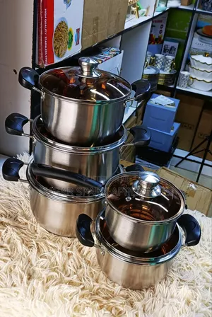 JP Stainless Steel Pots (Sufurias)