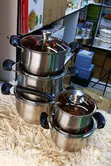 JP Stainless Steel Pots (Sufurias) - 2