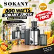 Sokany 800W Mashine ya Kutengeneza Juisi ya Centrifugal - 1