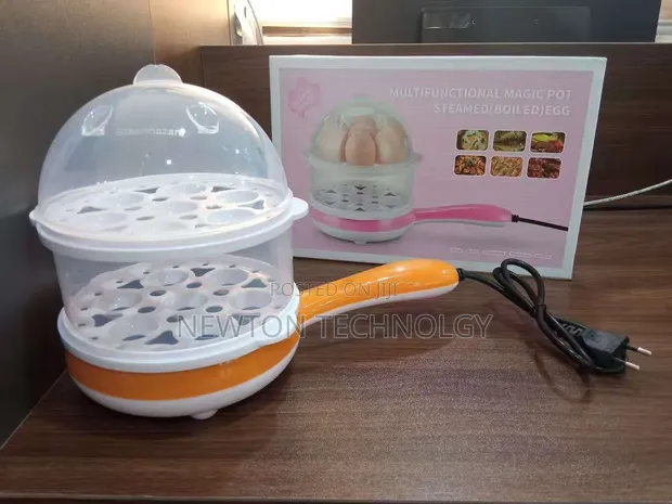 Double Egg Boiler with Handle - 1