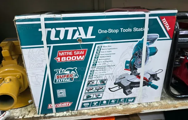 Total 1800W Sliding Miter Saw 255mm - 1