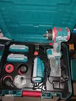 Total Brushless Cordless Impact Drill 20V 66Nm Kit - 1