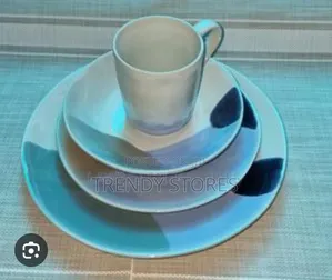Seti ya Sahani za Chakula cha Jioni za Keramik 24pcs