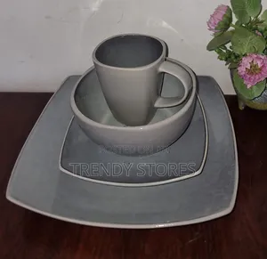 Elite 24-Piece Ceramic Dinner Set